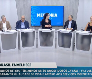 IGG participa do Programa Mentoria Ribeirão para discutir o envelhecimento populacional no Brasil